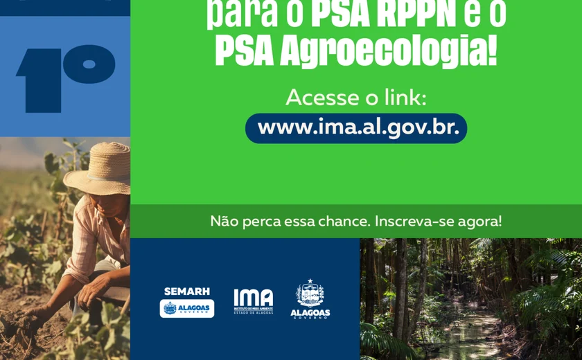 Alagoas vai remunerar proprietários de RPPNs e agricultores familiares